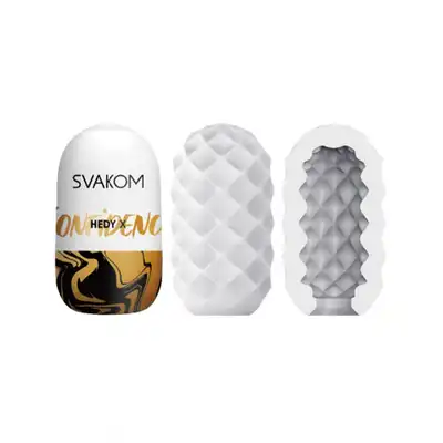 Svakom - Hedy X Confidence. Masturbator w jajeczku. Super tekstura