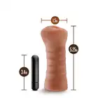 Blush - M For Men Sofia Mocha - realistyczny masturbator z teksturą wewnątrz