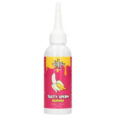 Cumface- Tasty Sperm Banana 80 ml. Smakowa sztuczna sperma do gry!
