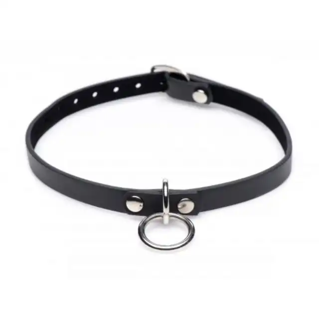 Master Series PRO - Collared Vixen Collar With Ring.  Profesjonalna obroża z ringiem.