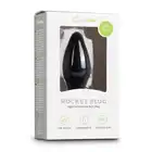 Easy Toys - Small Black Silicone Buttplug - Gładka, silikonowa wtyczka analna roz. S