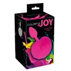 You2Toys - Colorful Joy Bunny Tail Plug- Królicza kitka z aksamitnego silikonu i futerka.