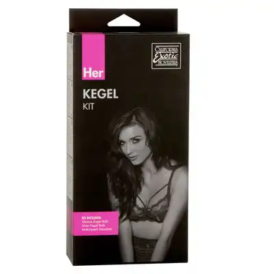 Calexotics - Kegel Kit Her - Super Zestaw Do Ćwiczenia Mięśni Kegla 3szt.