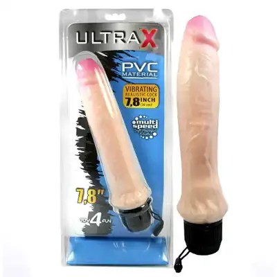 Toy 4 Fun - Ultra X Vibrator PVC 7,8, Super Realistyczny Wibrator!