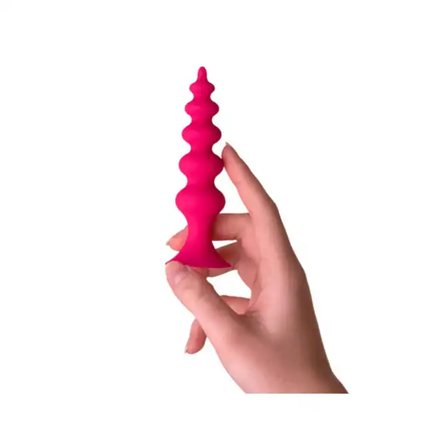 PoPo Pleasure -  Anal plug - Gładka, silikonowa wtyczka wielostopniowa