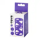 A-Toys - Penis Slave. Fioletowa wodoodporna nakładka na penisa w kompaktowym rozmiarze z wypukłą fakturą