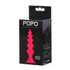 PoPo Pleasure -  Anal plug - Gładka, silikonowa wtyczka wielostopniowa