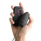 B SWISH - BNAUGHTY UNLEASHED PREMIUM VIBRATING EGG NOIR - Bezprzewodowe, aksamitne jajeczko