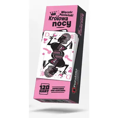 PropaGanda - Królowa Nocy. Erotyczna gra karciana na wieczór panieński. 120 szalonych zadań dla przyszłej Panny Młodej i przyjaciółek