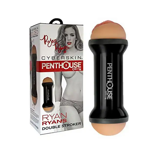 Penthouse - Podwójny masturbator z cyberskóry -  Aktorka Ryan Ryans jak żywa!
