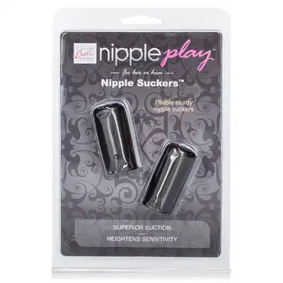 Calexotics - Nipple Play Suckers - Dwuczęściowy zestaw przyssawek do sutków