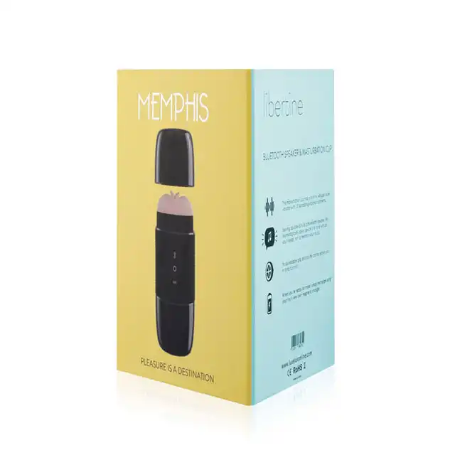 Luxelove - Memphis. Realistyczna wagina z głośnikiem uprzyjemniającym zabawę. Mega sale!