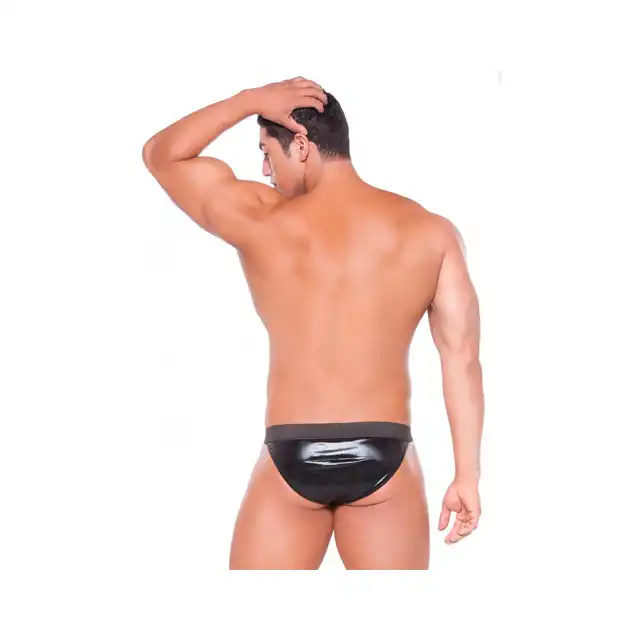 Zeus Allure - Wet look Brief. Uwodzicielska męska bielizna