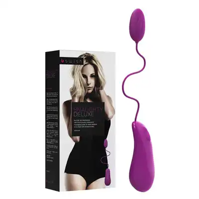 B SWISH - BNAUGHTY DELUXE VIBRATING BULLET RASPBERRY - Aksamitne jajeczko wibrujące