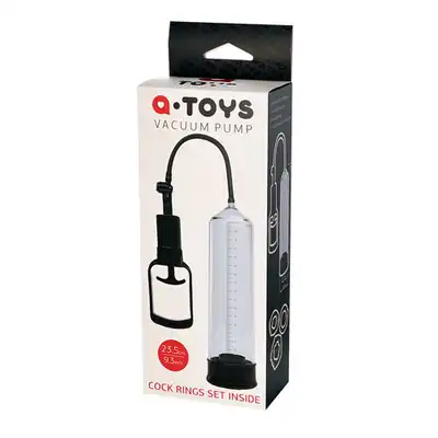 A-TOYS - Vacuum pump - Pompka powiększająca  z 3 ringami