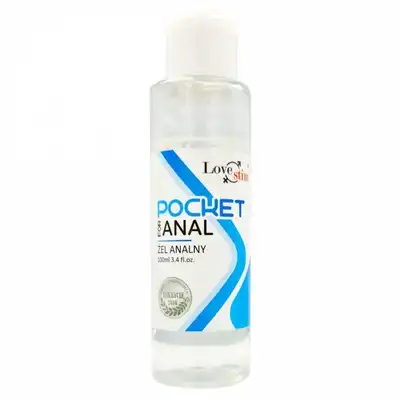 Pocket in Anal. Analny żel na bazie wody. Idealny na podróż