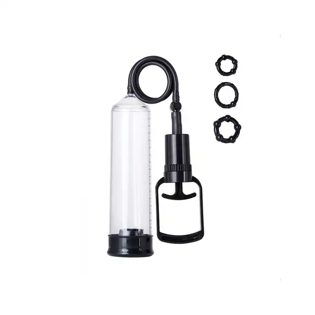 A-TOYS - Vacuum pump - Pompka powiększająca  z 3 ringami