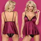 Obsessive - 845-BAB-5 babydoll i figi.