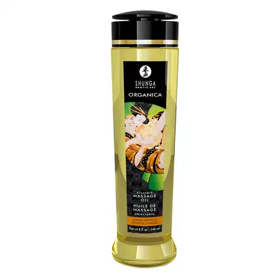 Shunga  - Słodkie migdały, organiczny olejek do masażu.