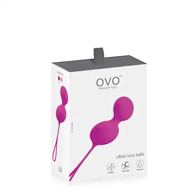Ovo - L3. Kulki Gejszy z najlepszego silikonu medycznego.