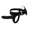 Pretty Love Vito - czarny strap-on z wibracjami