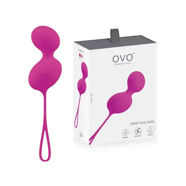 Ovo - L3. Kulki Gejszy z najlepszego silikonu medycznego.
