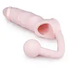 Easy Toys - The Dong Extender. Przedłużka na penisa z kulą analną.