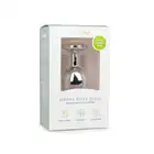 Easy Toys - Metal Butt Plug. Metalowa wtyczka analna z pięknym kryształem.