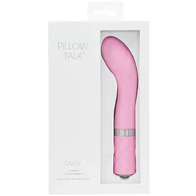 Pillow Talk - Sassy G-Spot wibrator Pink. Stymulator punktu G. Technologia PowerBullet.