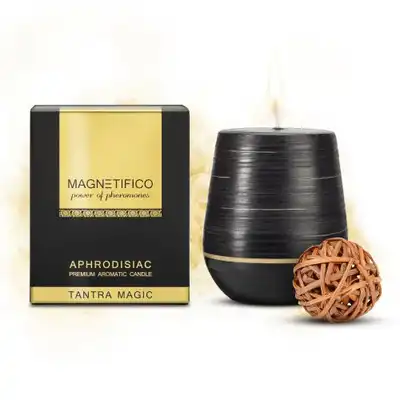 Magnetifico - Premium Aromatic Candle. Tantra Magic. Świeca afrodyzjakowa.
