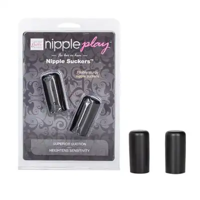 Calexotics - Nipple Play Suckers - Dwuczęściowy zestaw przyssawek do sutków