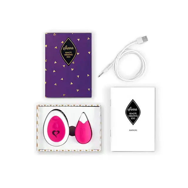 Anna Vibrating Egg Remote- jajeczko zdalnie sterowane na 10 m!