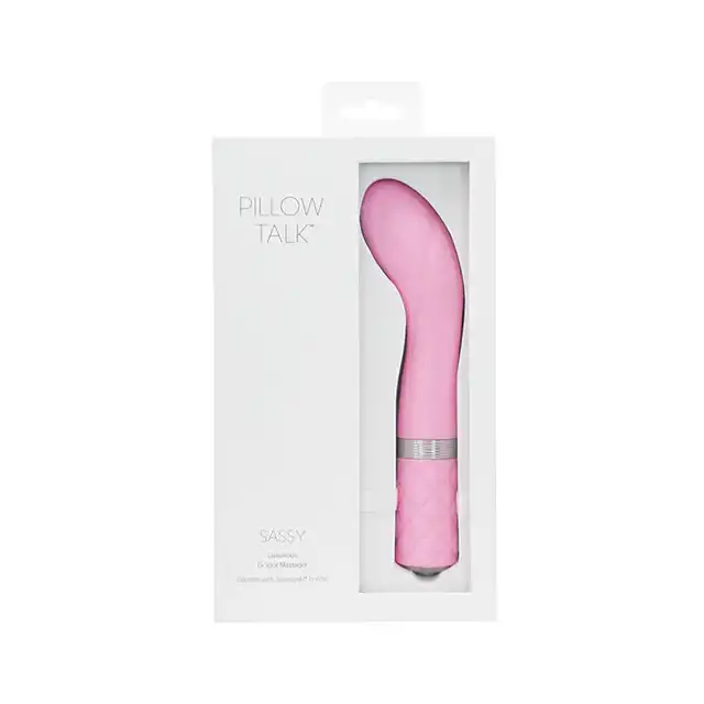 Pillow Talk - Sassy G-Spot wibrator Pink. Stymulator punktu G. Technologia PowerBullet.