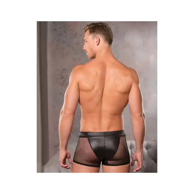 Allure for Men - Fishnet shorts. Shorty z siateczki