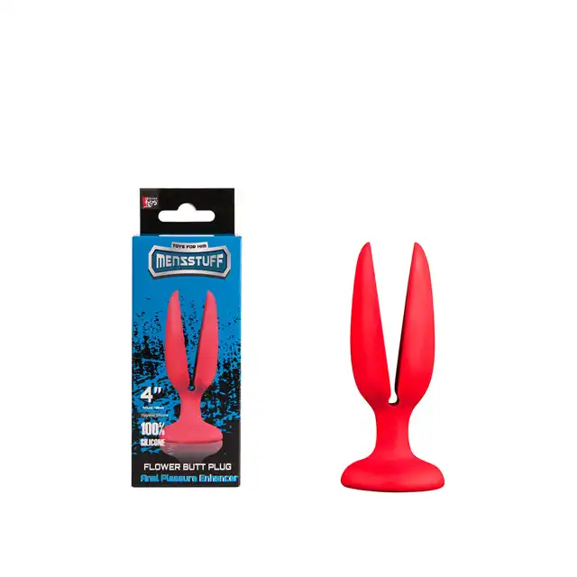 Menzstuff - Flower Butt Plug. Silikonowa wtyczka analna.