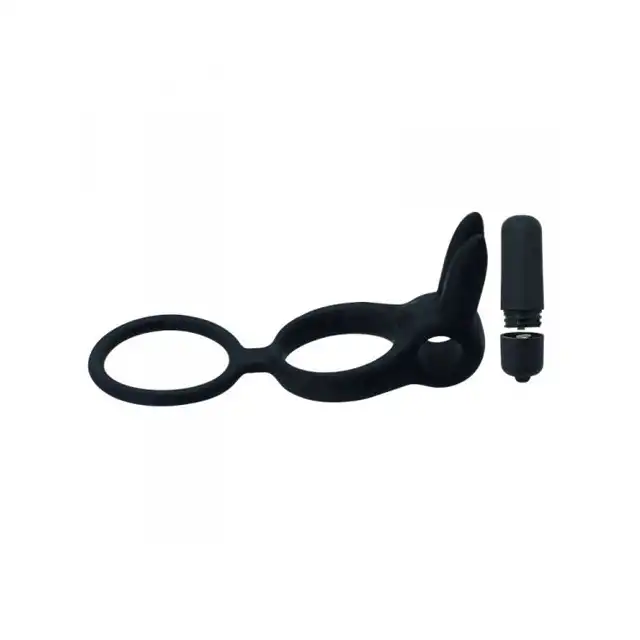 Toyz4Lovers - COUPLE ENHANCER TICKLER CLITORAL STIMULATOR - Pierścień ozdobiony uroczym króliczkiem