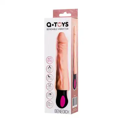 A-Toys - Benedick. Realistyczny wibrator, wyginany, podgrzewany.