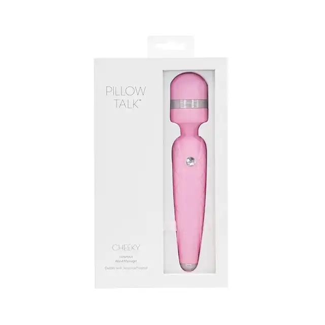 Pillow Talk - Cheeky Wand Massager Teal. Masażer do ciała. PowerBullet - bardzo silne wibracje