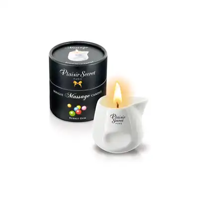 Plaisirs Secrets - Bougie Massage Candle Bubble Gum. Aromatyczna świeca do masażu.