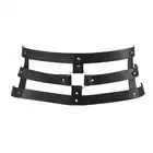 BIJOUX INDISCRETS - MAZE WIDE BELT BLACK - Pas 2in1 z możliwością modyfikacji w kajdanki