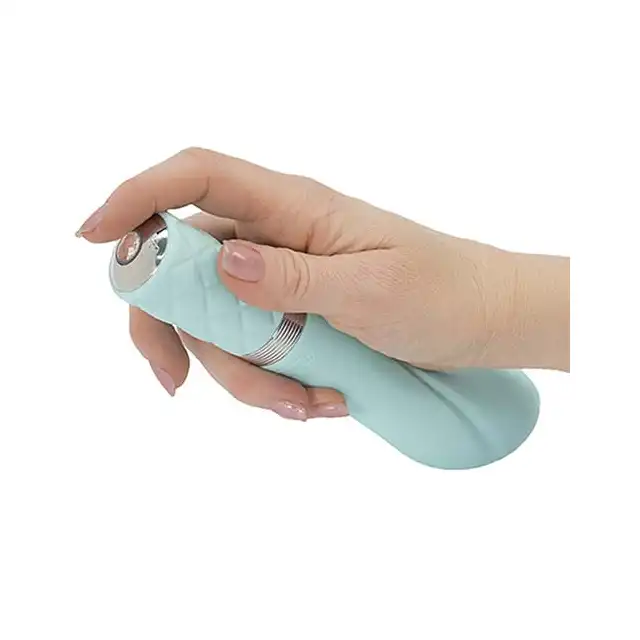 Pillow Talk - Sassy G-Spot wibrator Teal. Subtelny stymulator punktu G.  Technologia PowerBullet.