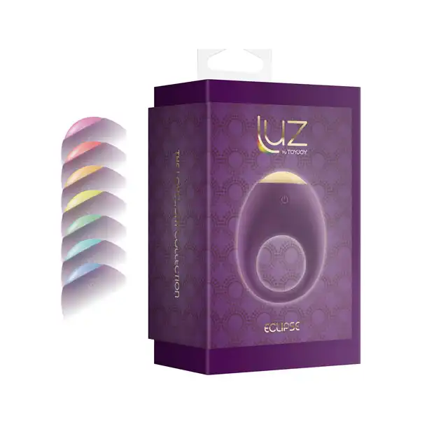 ToyJoy - Eclipse Luz. Ring. Rozświetl swoje zmysły 7 subtelnymi kolorami . Supertoys 2018!