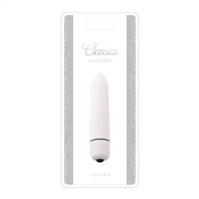 Vibratore Bullet Classics White. Wibrator klasyczny.