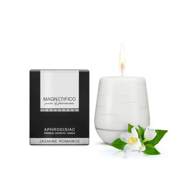 Magnetifico - Premium Aromatic Candle. Jasmine Romance. Świeca afrodyzjakowa.