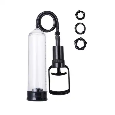 A-TOYS - Vacuum pump - Pompka powiększająca  z 3 ringami