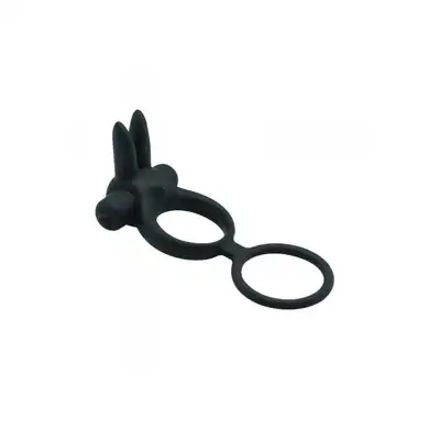 Toyz4Lovers - COUPLE ENHANCER TICKLER CLITORAL STIMULATOR - Pierścień ozdobiony uroczym króliczkiem