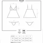 Obsessive - 845-BAB-5 babydoll i figi.