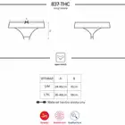 Obsessive - 837-THC-1 Stringi otwarte. Rozmiar S/M