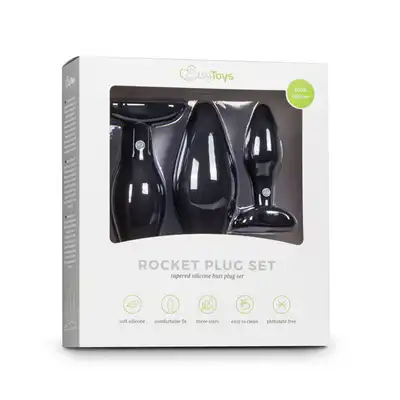 Easy Toys - Rocket Plug Set. Zestaw wtyczek analnych.