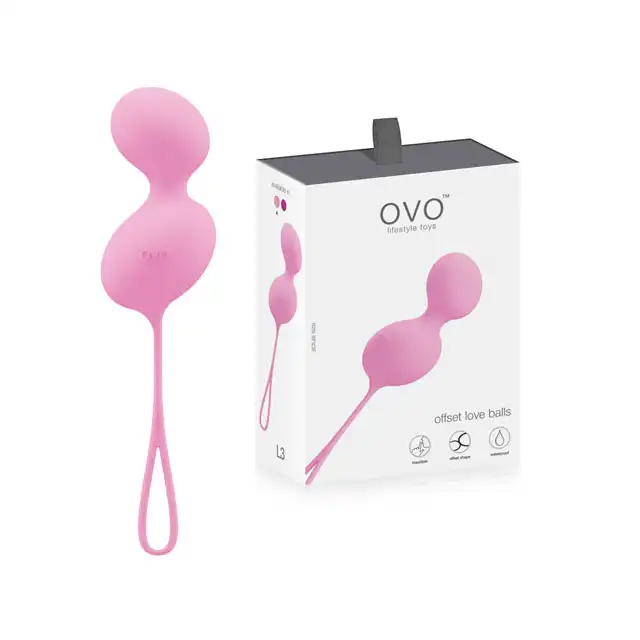 Ovo - L3. Kulki Gejszy z najlepszego silikonu medycznego.